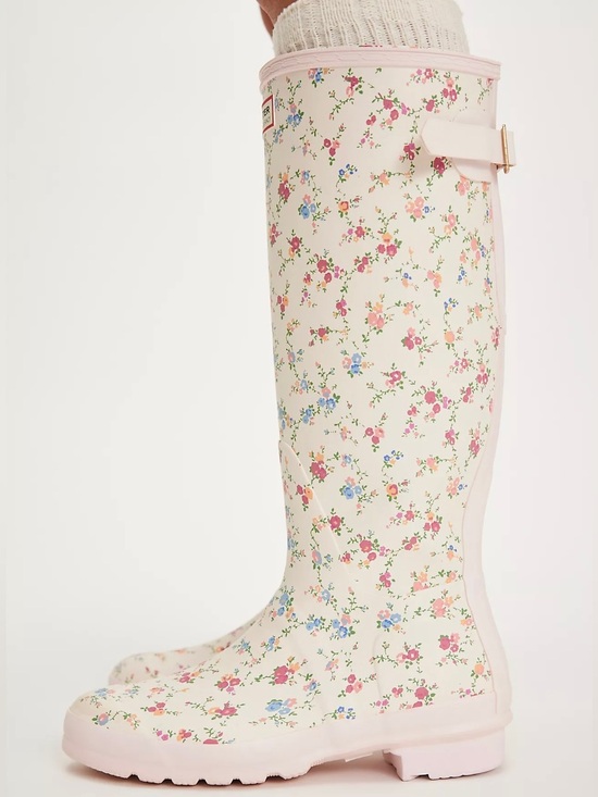Hunter Shoes - LOVESHACK FANCY Hunter Floral Tall Rain Boots